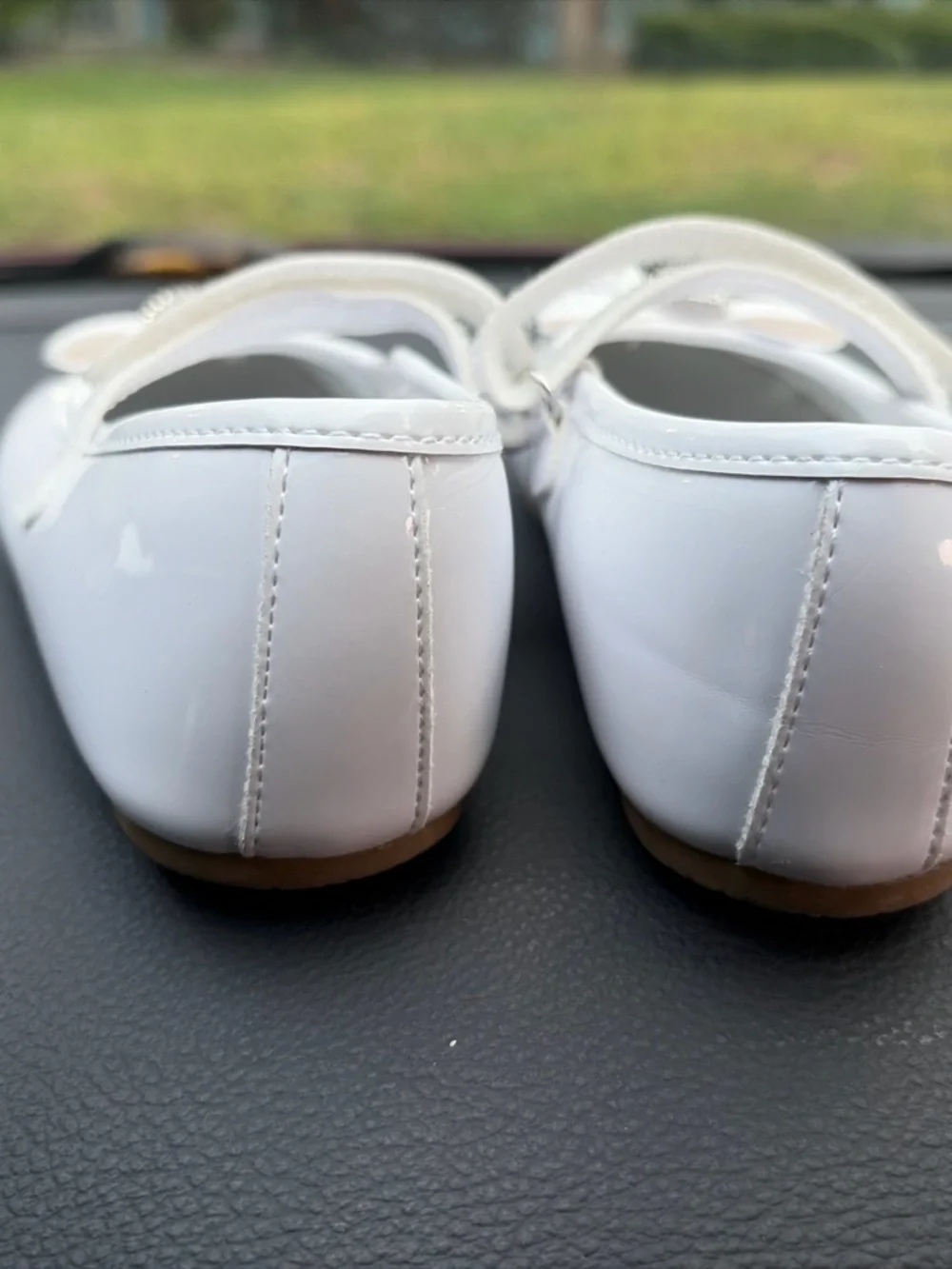 Rachel Shoes White Patent Mary Jane Kids Dress Shoes